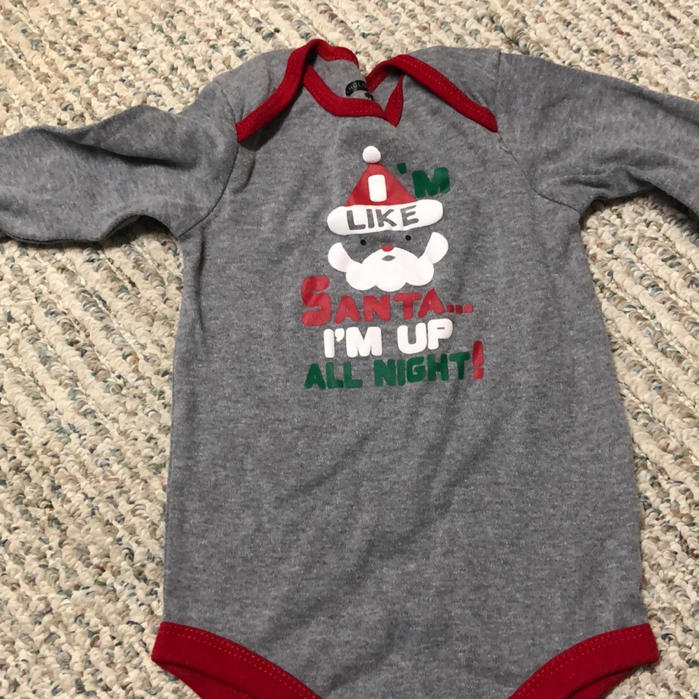 Holiday time onesie!
